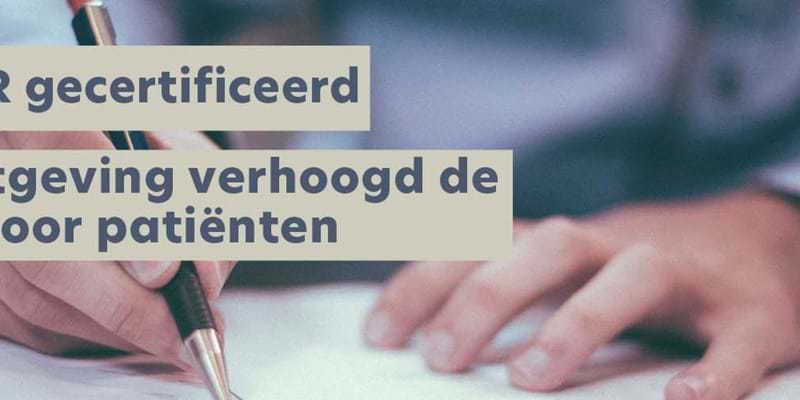 Vendlet is MDR gecertificeerd