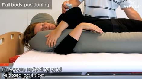 Positionering gehele lichaam mit Tube 250