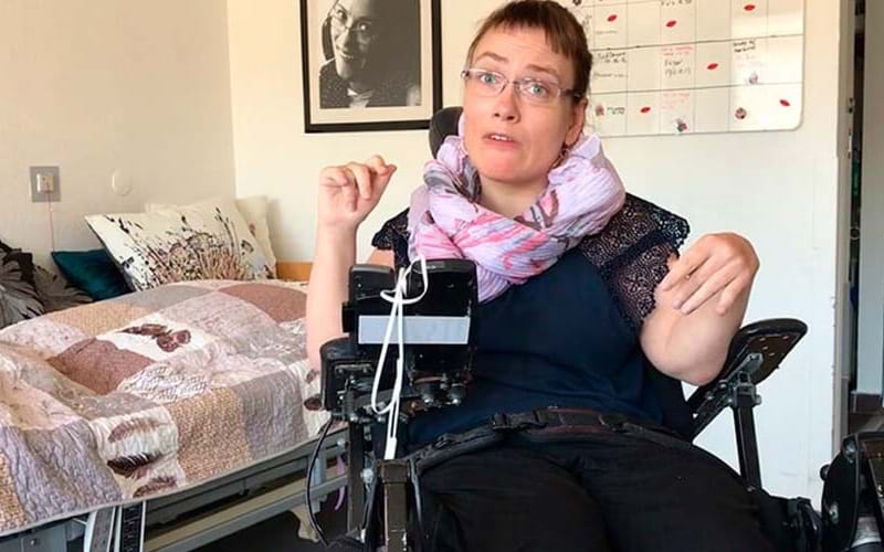 Maria lijdt aan cerebrale parese